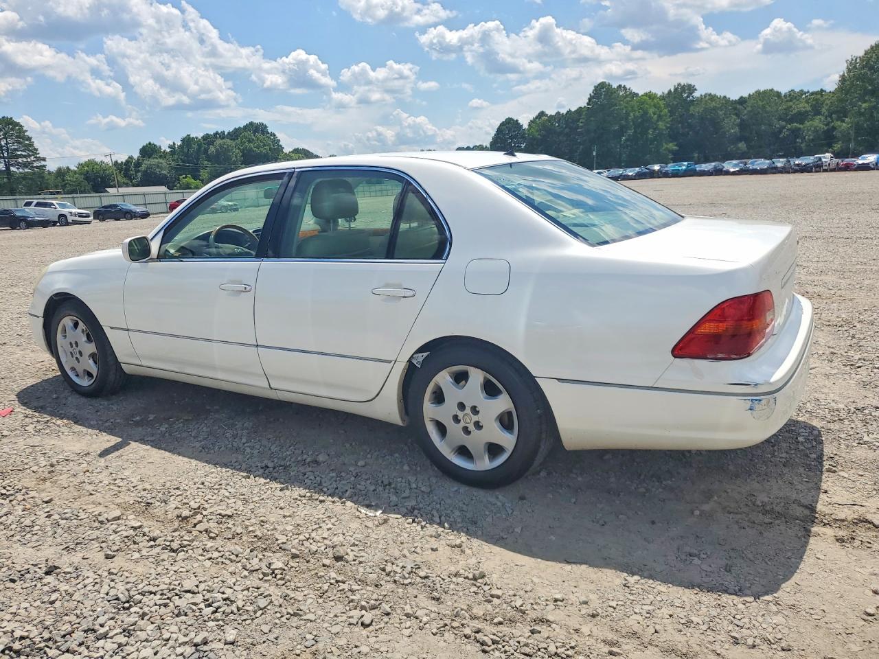 2003 Lexus Ls 430 White vin: JTHBN30F230102838