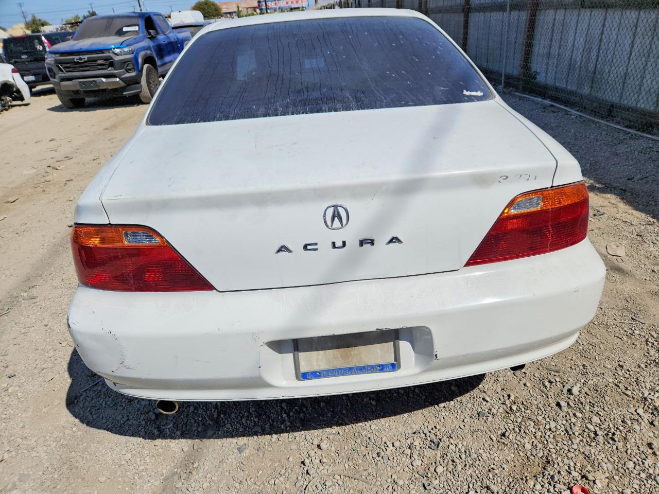 2000 Acura 3.2tl White vin: 19UUA5668YA050904