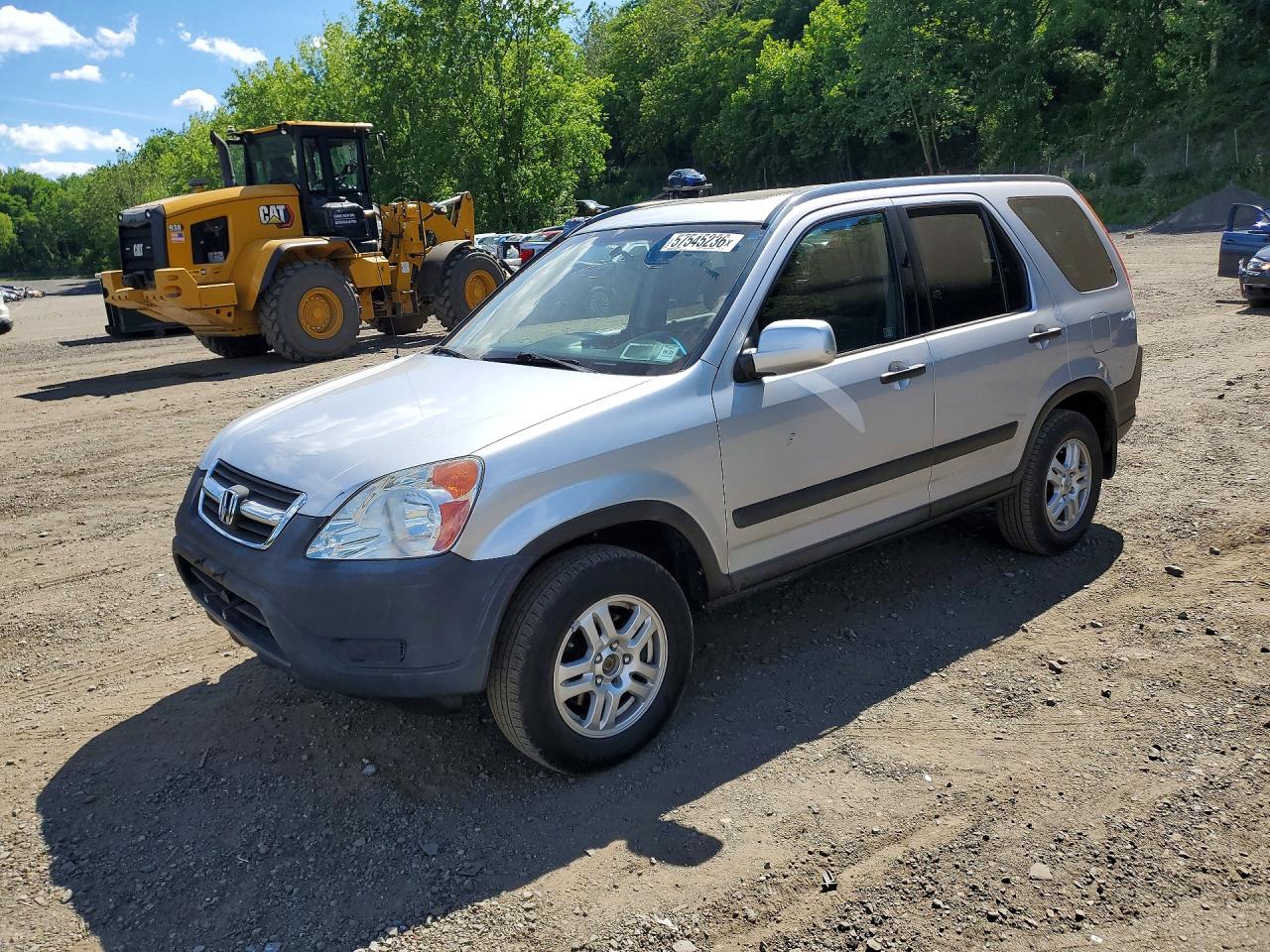2003 Honda Cr-v Ex Серебряный vin: SHSRD78893U118786