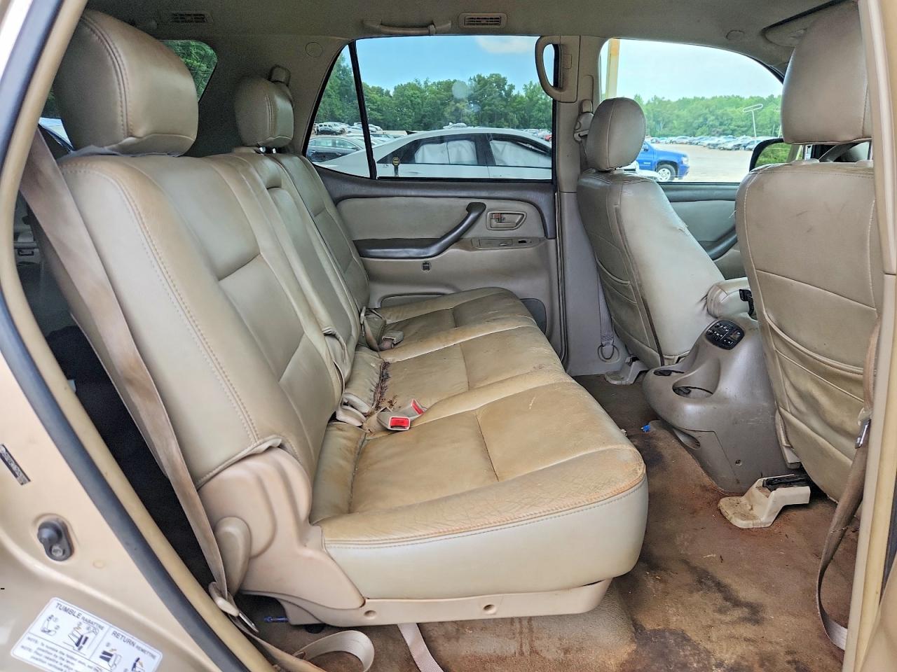 2007 Toyota Sequoia Sr5 Tan vin: 5TDZT34A67S292022