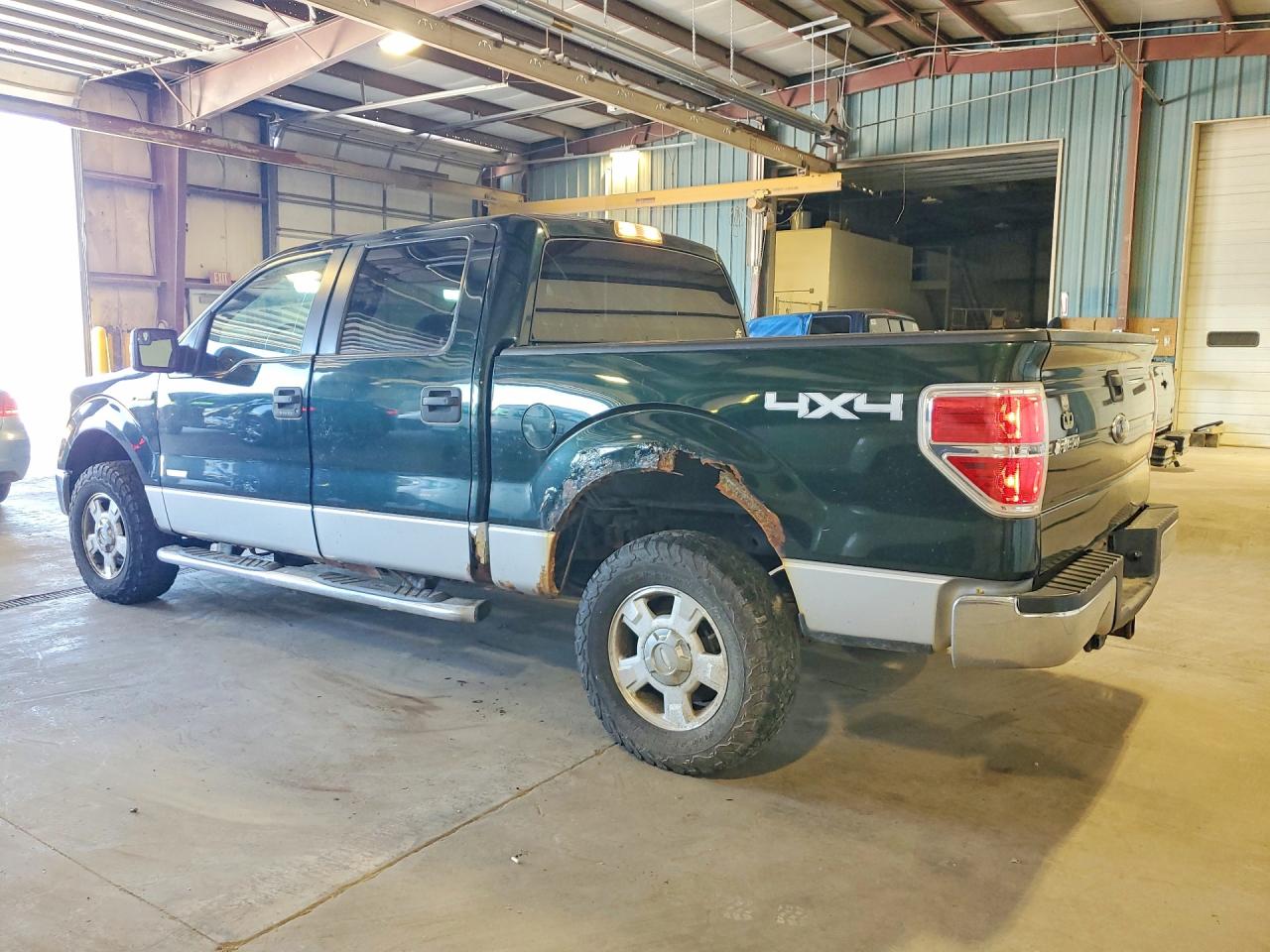 2013 Ford F150 Supercrew Green vin: 1FTFW1ETXDFA51476