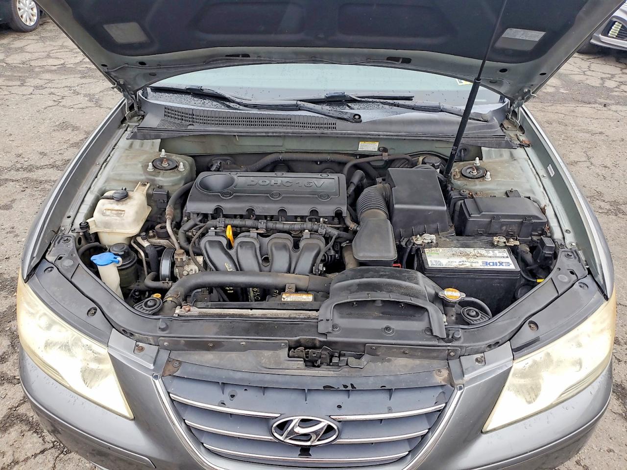2009 Hyundai Sonata Gls Gray vin: 5NPET46C09H512315