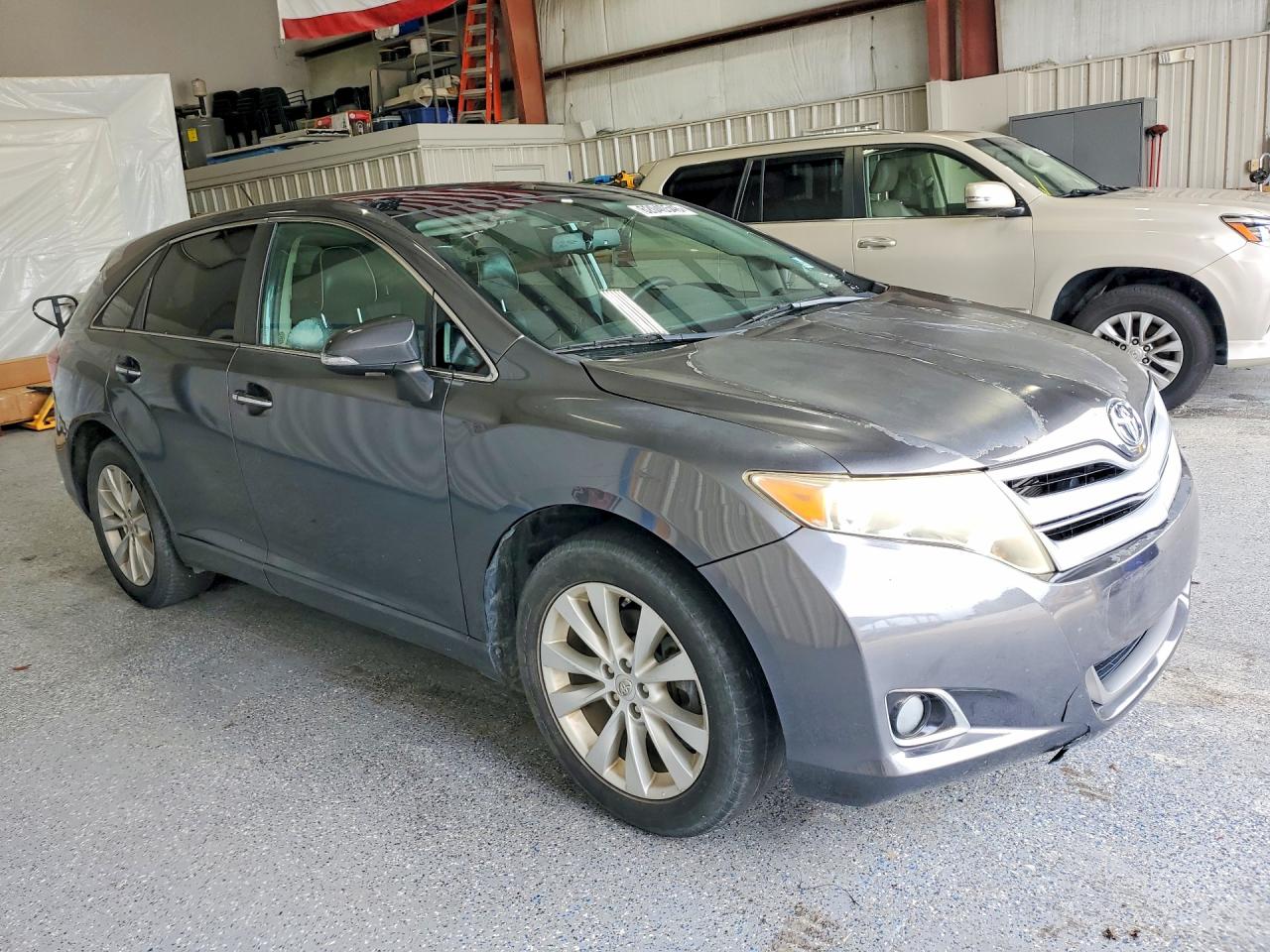 2014 Toyota Venza Xle Gray vin: 4T3BA3BB7EU059863