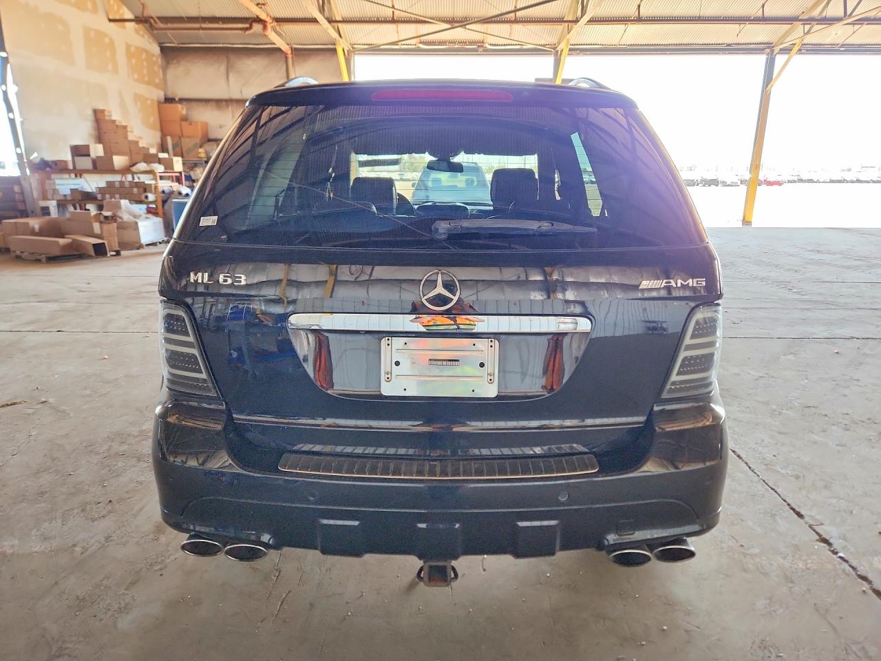 2007 Mercedes-benz Ml 63 Amg Черный vin: 4JGBB77E27A202383