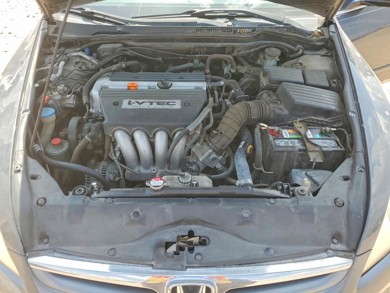 2006 Honda Accord Ex Gray vin: 1HGCM56806A097605