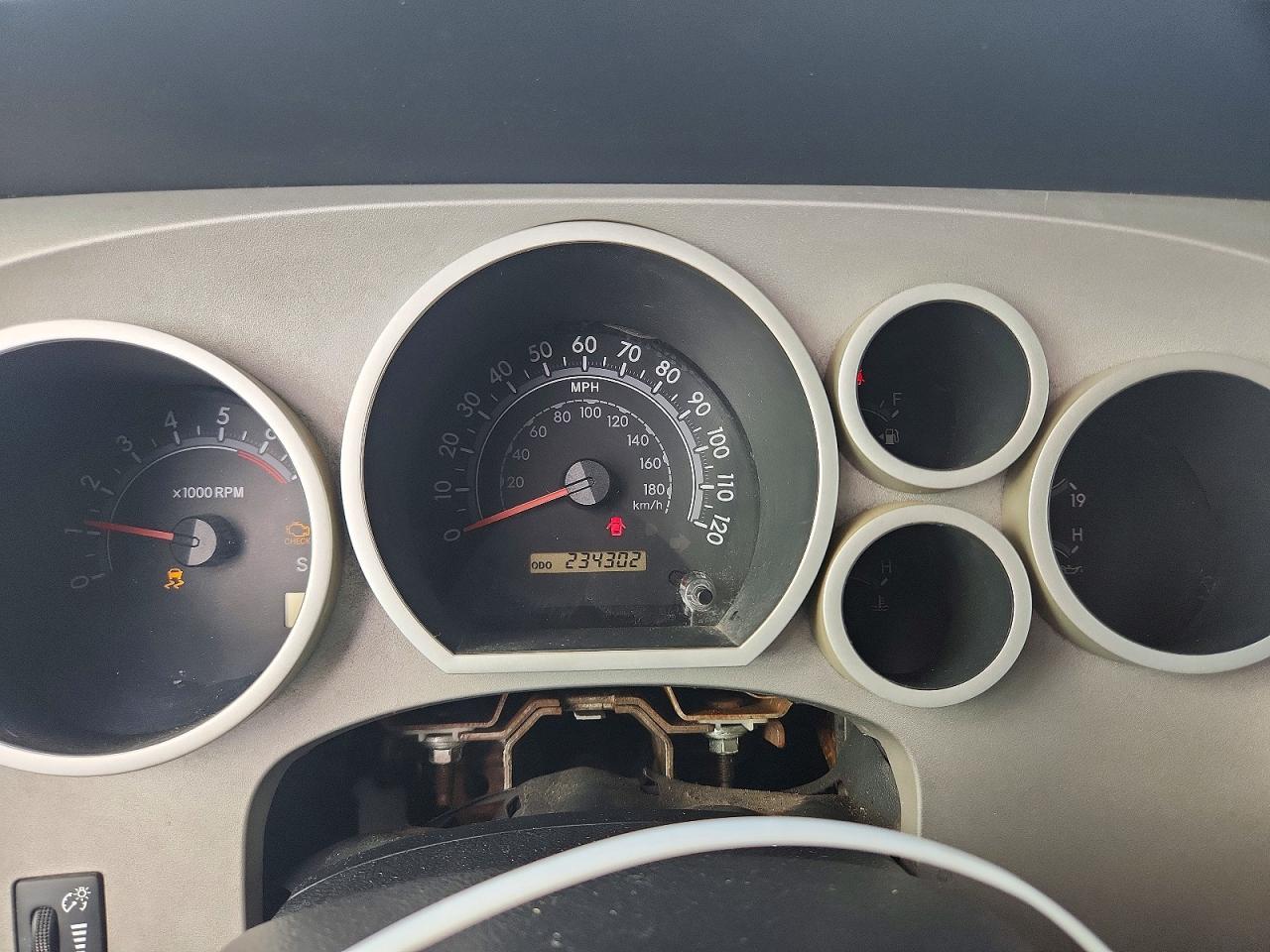 2007 Toyota Tundra Sr5 Gray vin: 5TFRU54147X004744