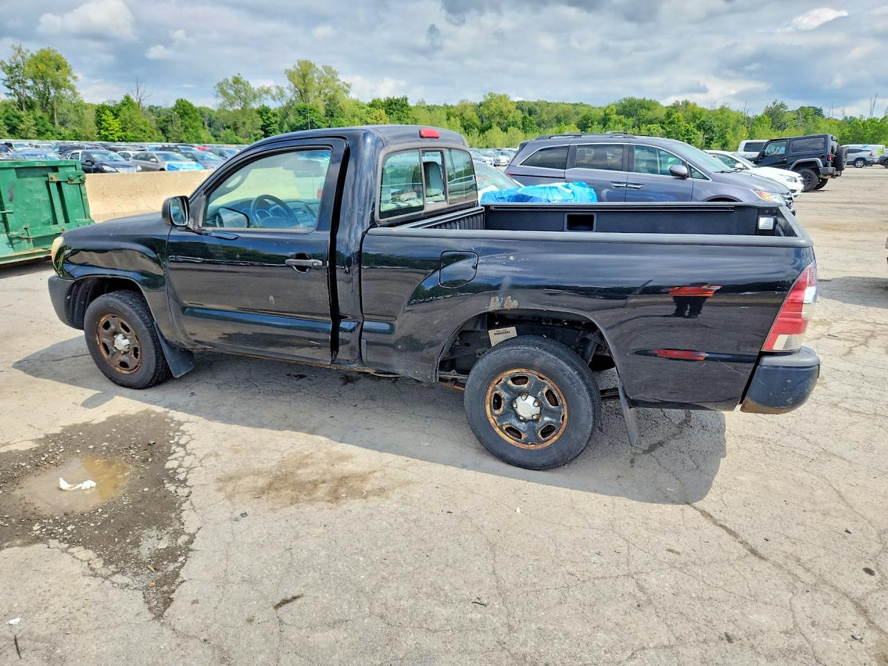 2011 Toyota Tacoma Base Black vin: 5TFNX4CNXBX004230