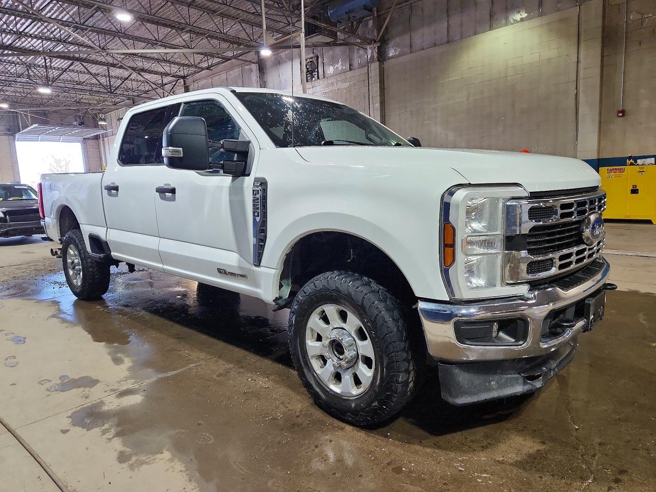 2024 Ford F250 Super Duty White vin: 1FT8W2BT5REC22330