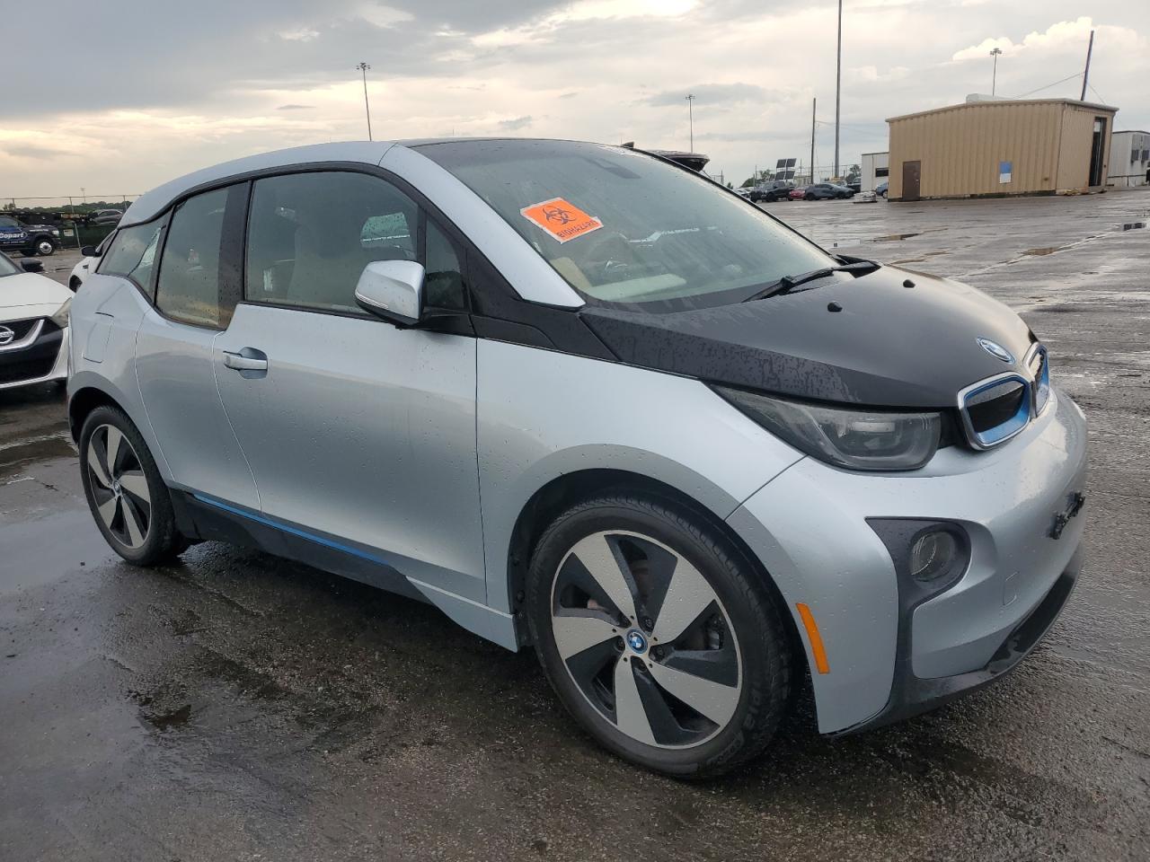 2014 Bmw I3 Bev   Silver vin: WBY1Z2C55EV283937