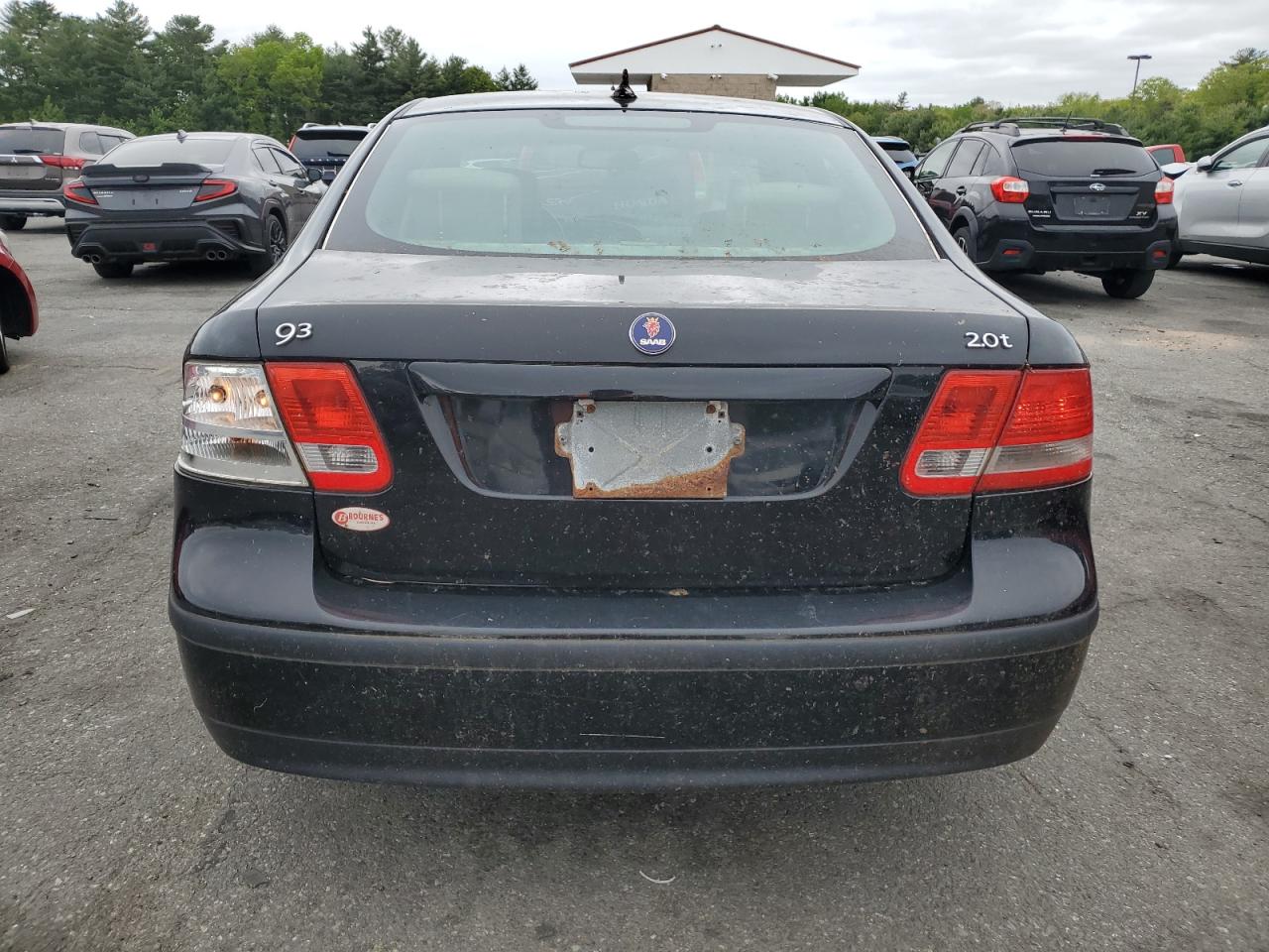 2005 Saab 9-3 Linear Черный vin: YS3FB45S151037364