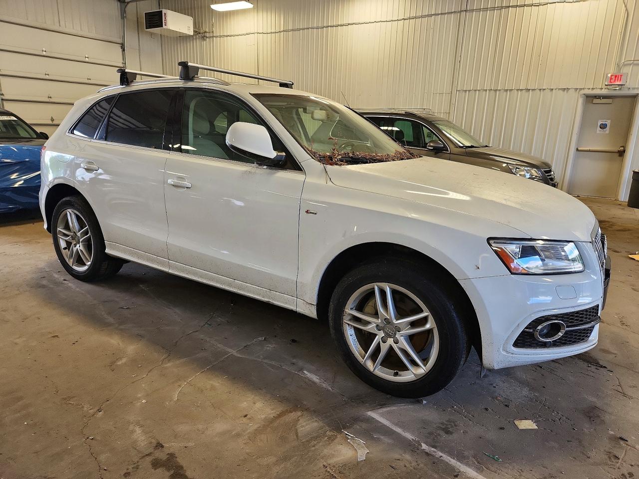 2013 Audi Q5 Premium Plus White vin: WA1DGAFP3DA057407