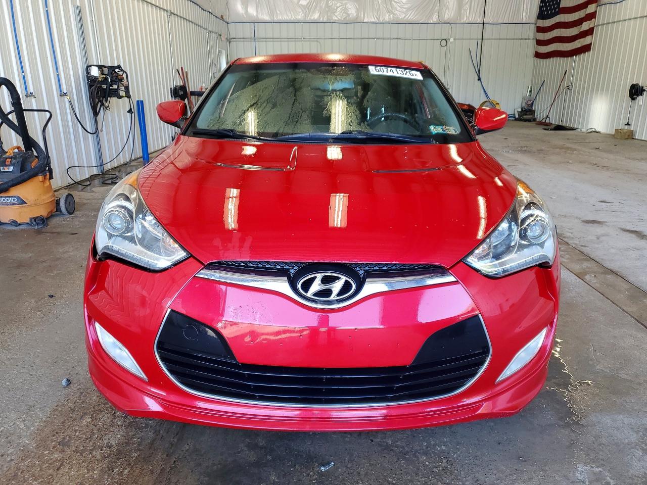 2013 Hyundai Veloster Re Mix Red vin: KMHTC6AD5DU141455