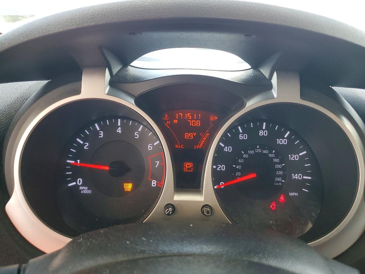 2012 Nissan Juke S Красный vin: JN8AF5MRXCT105161