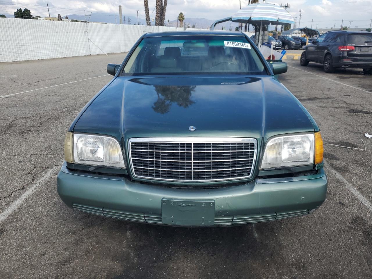 1993 Mercedes-benz 300 Se Зеленый vin: WDBGA32E8PA125613
