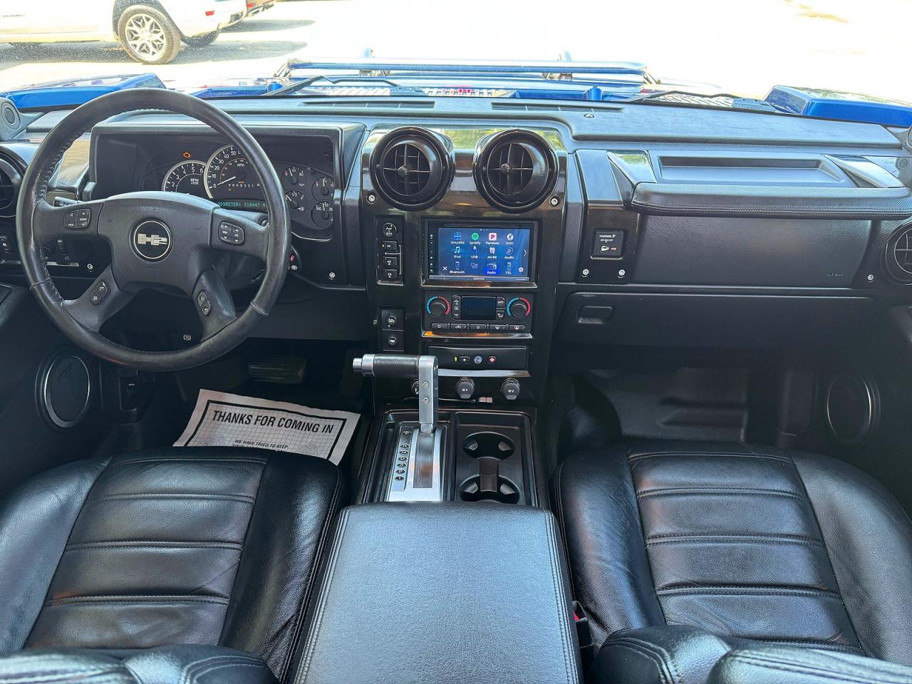 2006 Hummer H2 Sut Blue vin: 5GRGN22U46H105161
