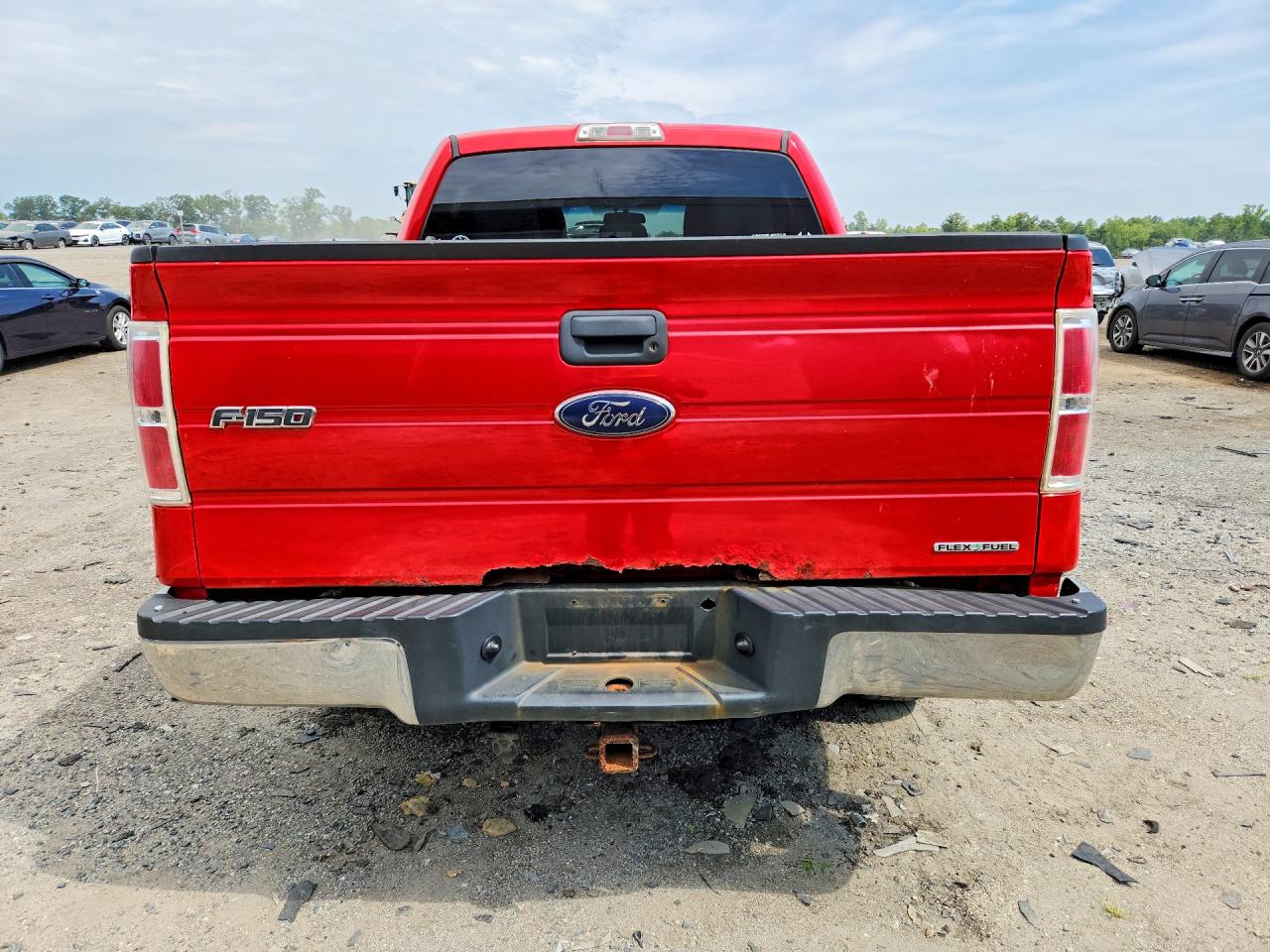 2014 Ford F150 Supercrew Красный vin: 1FTFW1EFXEFA85106