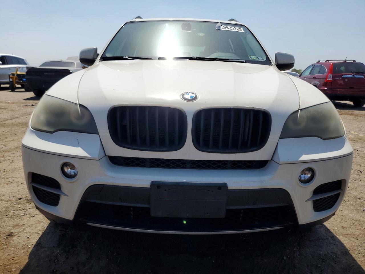 2011 Bmw X5 Xdrive35i White vin: 5UXZV4C56BLL58081