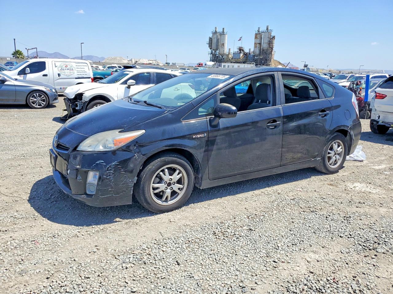 2010 Toyota Prius Iii Black vin: JTDKN3DU4A1312746