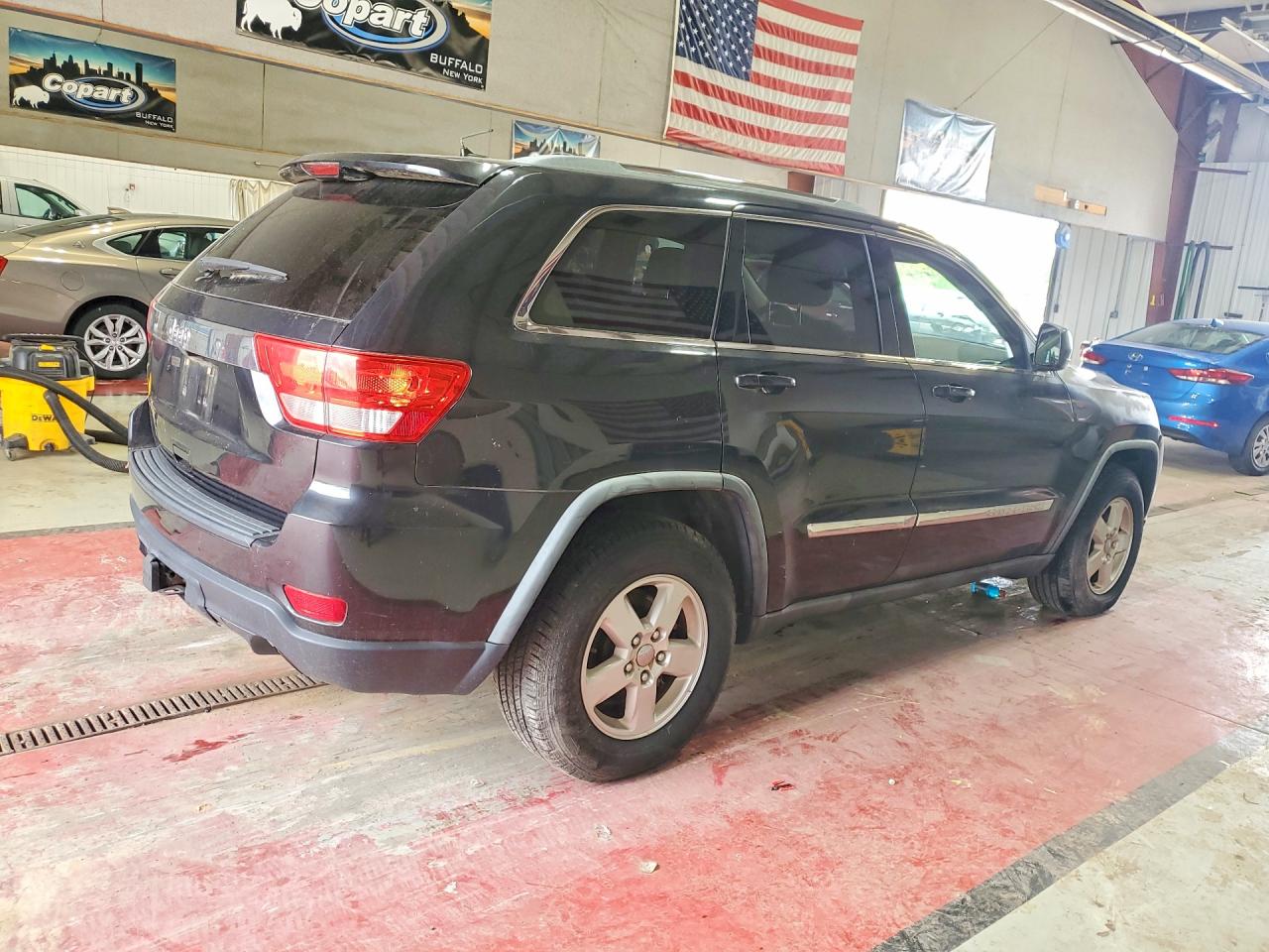 2011 Jeep Grand Cherokee Laredo Black vin: 1J4RR4GG1BC570933
