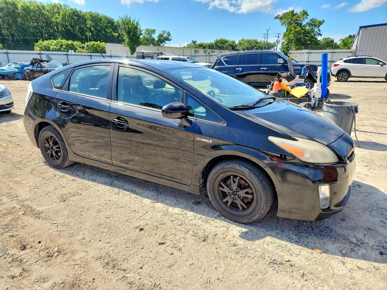 2010 Toyota Prius Iv Black vin: JTDKN3DU1A0032255