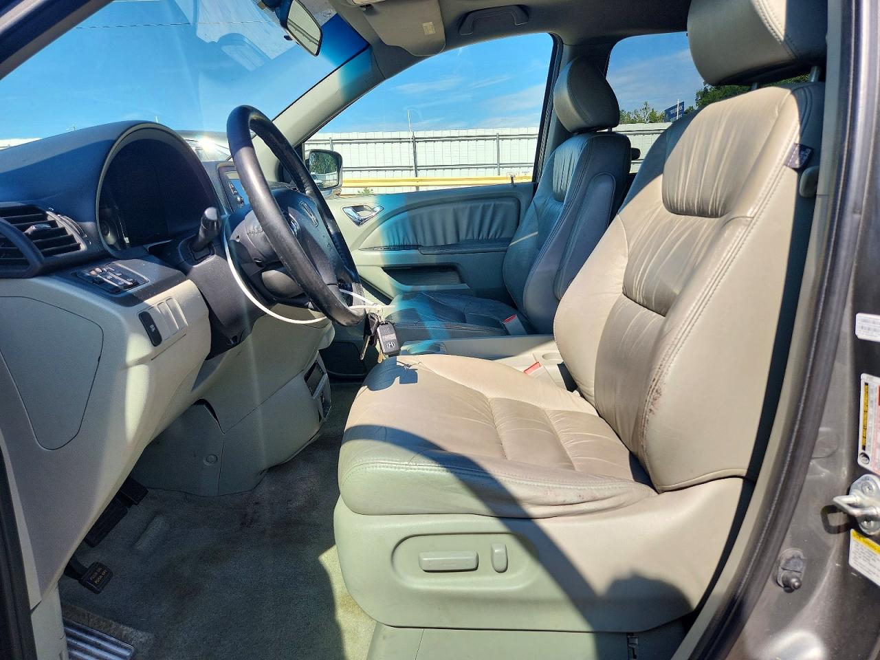 2007 Honda Odyssey Exl Gray vin: 5FNRL38797B120201