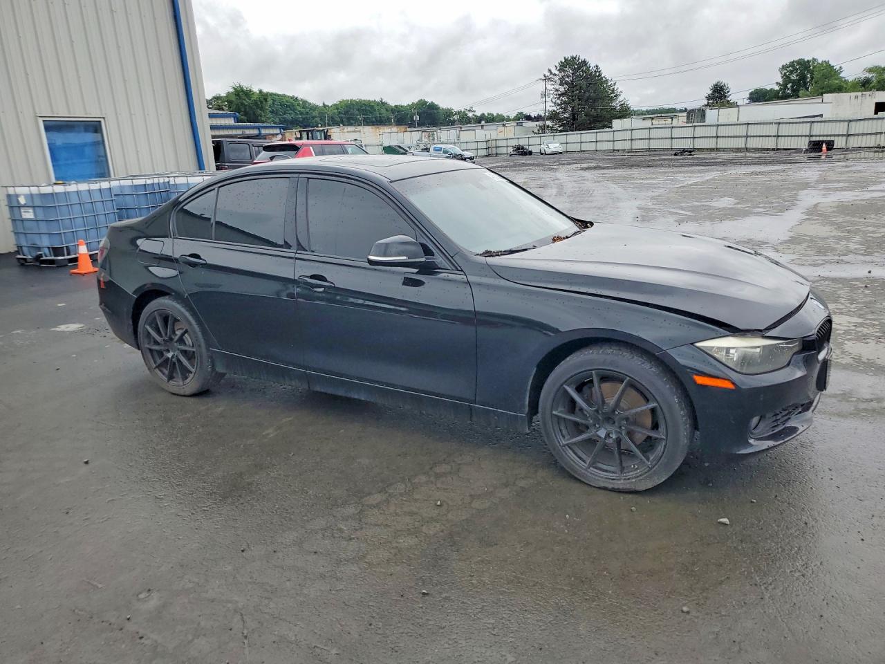2015 Bmw 320 I Xdrive Black vin: WBA3C3G53FNT53090