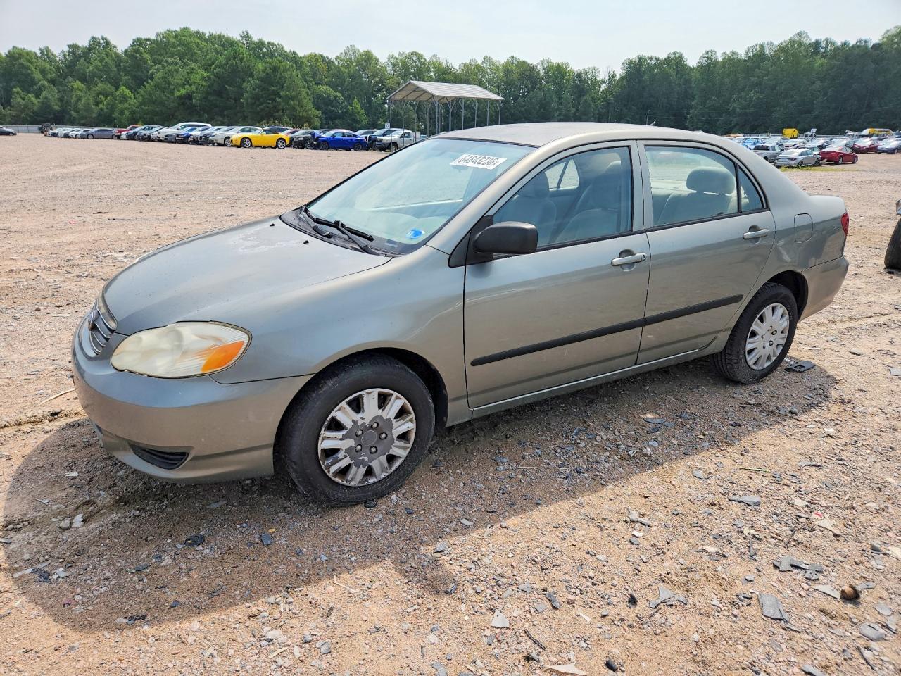 2004 Toyota Corolla Ce Beige vin: 1NXBR32E04Z233122