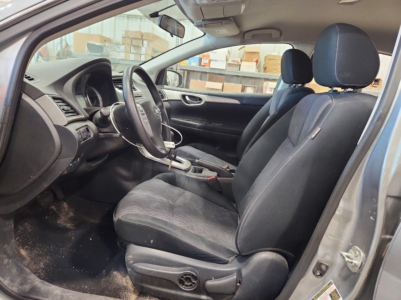 2014 Nissan Sentra Sv Gray vin: 3N1AB7AP8EY265770
