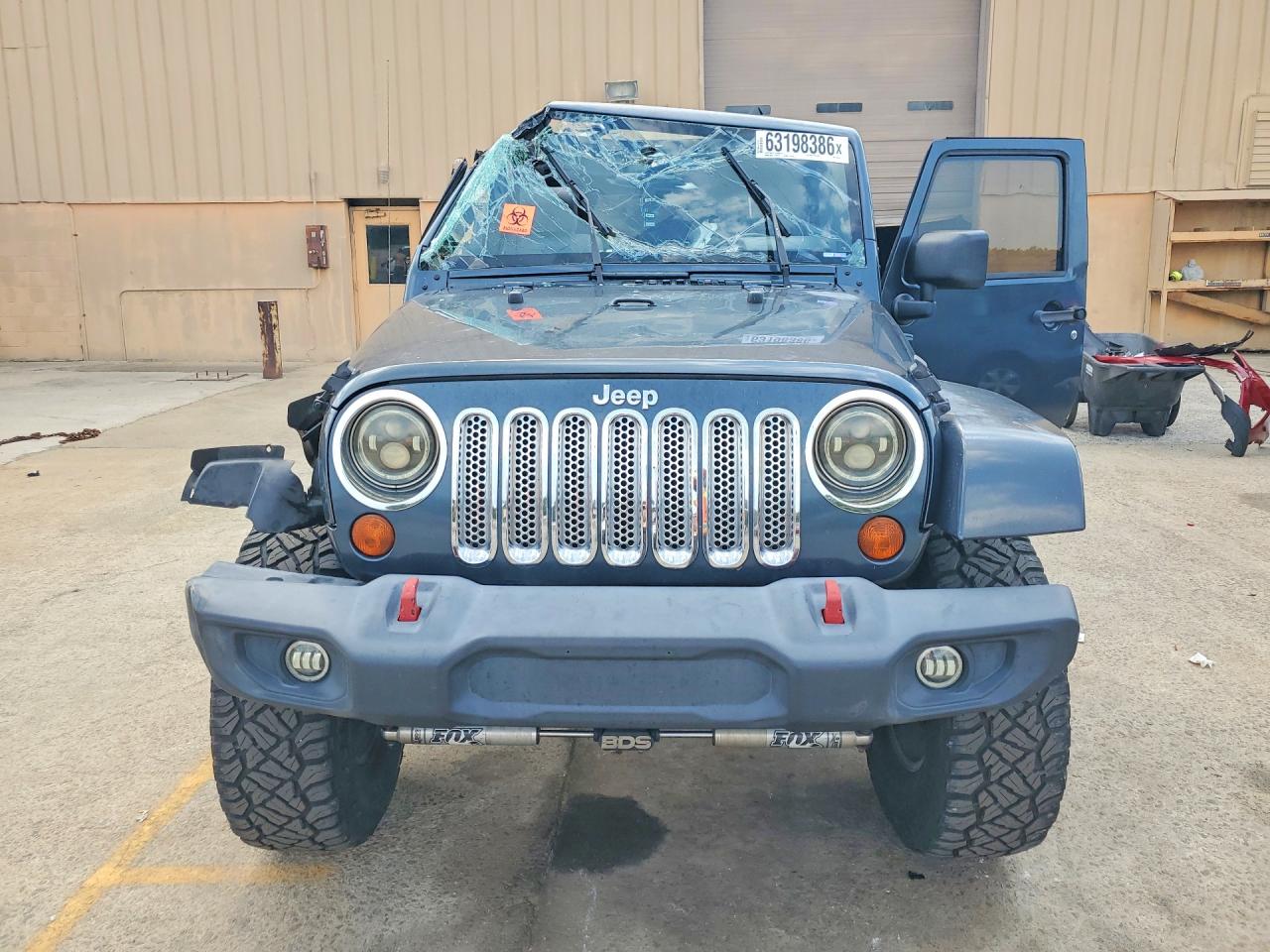 2007 Jeep Wrangler Sahara Blue vin: 1J4GB59177L199570