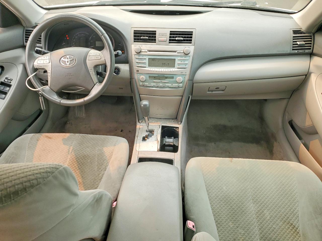 2007 Toyota Camry Hybrid White vin: JTNBB46K573041683