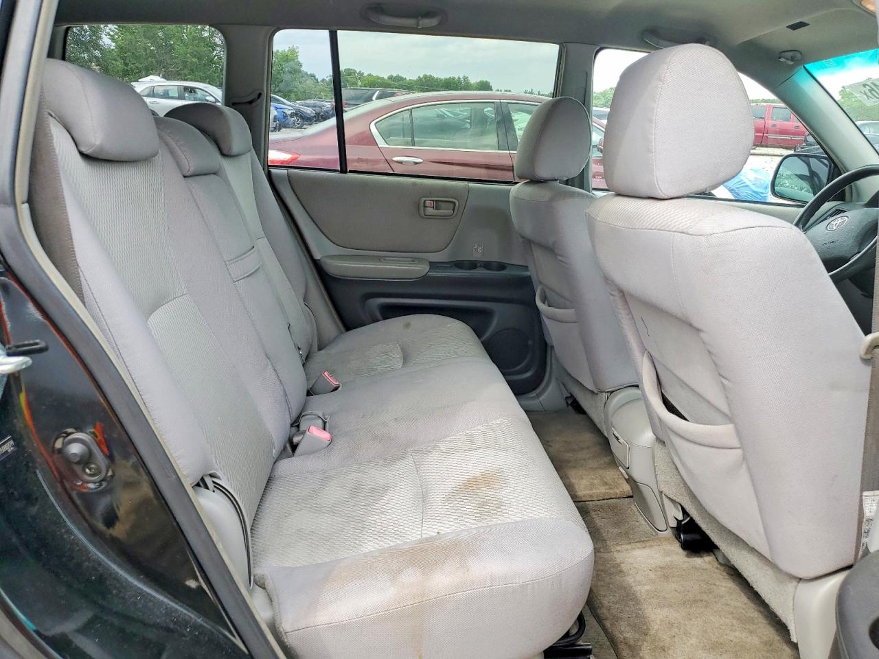 2005 Toyota Highlander Base Black vin: JTEDP21A750082019