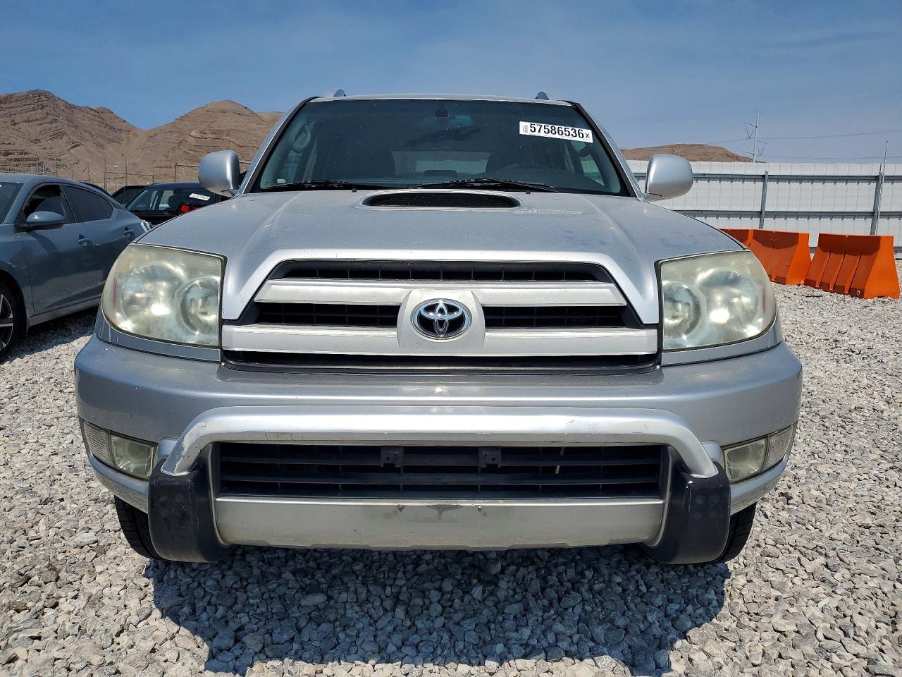 2005 Toyota 4runner Sport Edition Silver vin: JTEBU14RX58030008
