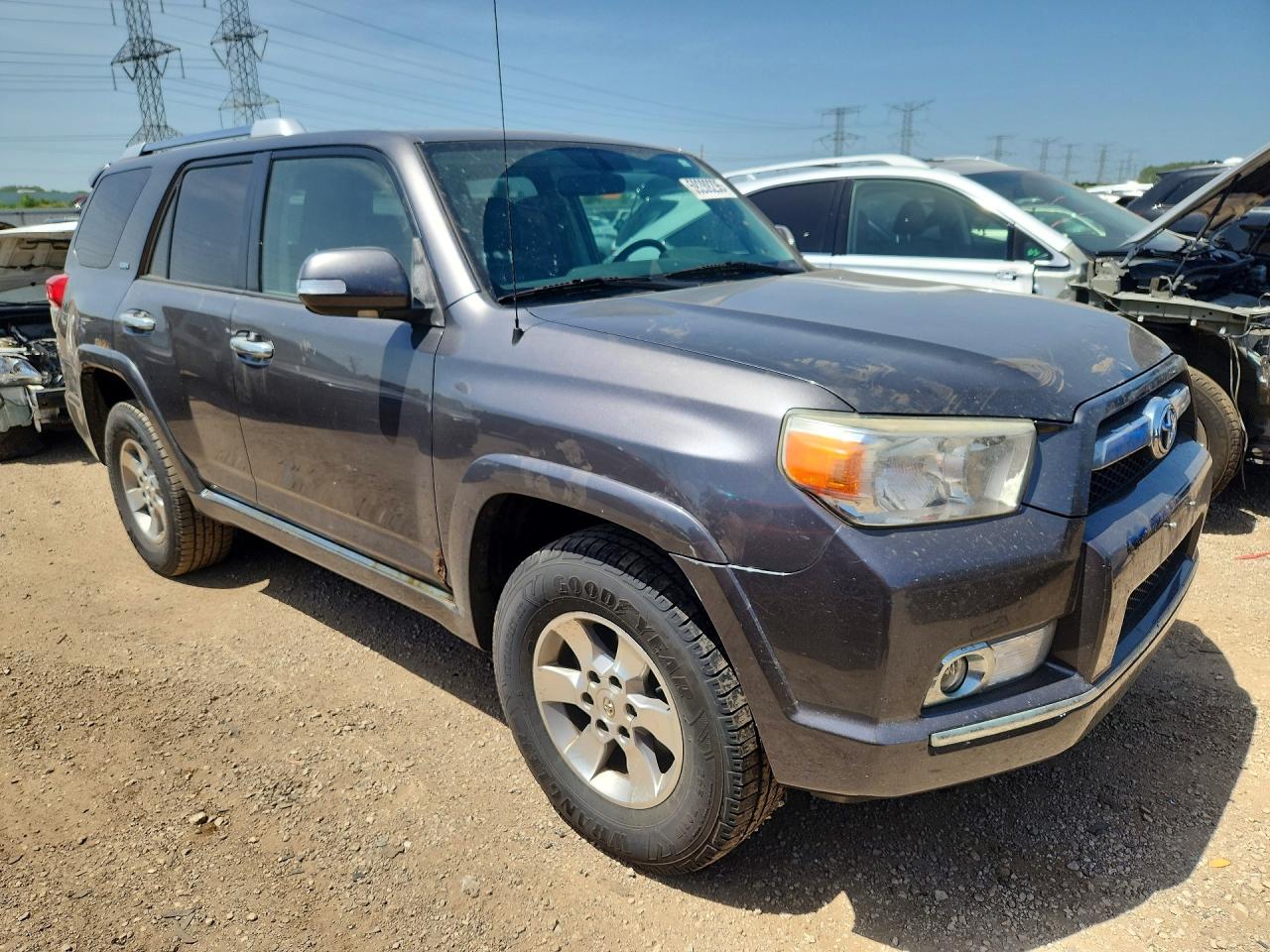2010 Toyota 4runner Sr5 Серый vin: JTEBU5JR0A5003455