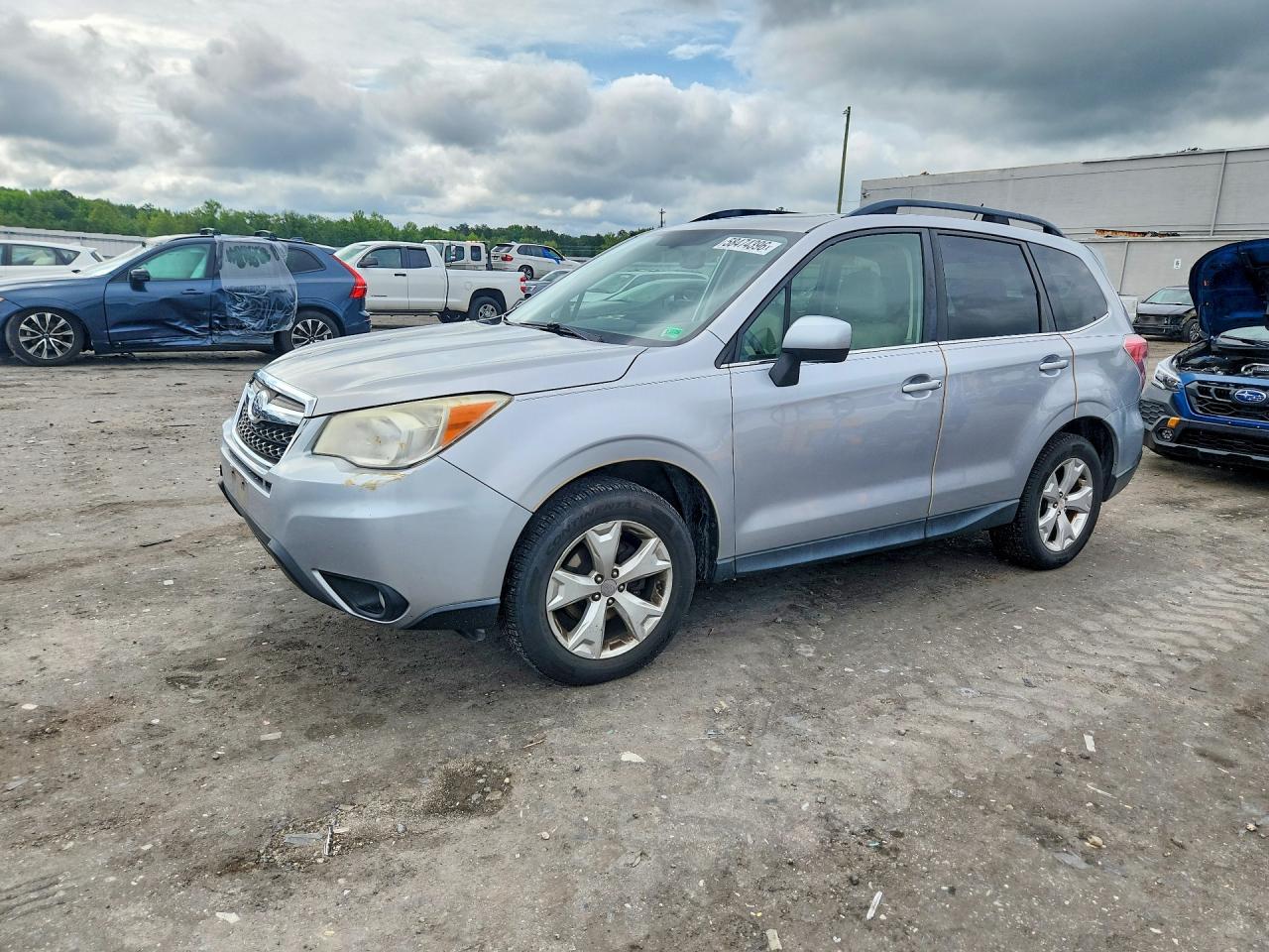 2015 Subaru Forester 2.5i Limited Silver vin: JF2SJAHC4FH476466