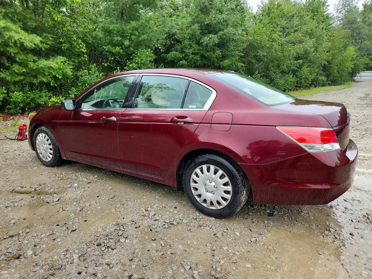 2010 Honda Accord Lx Красный vin: 1HGCP2F32AA042589