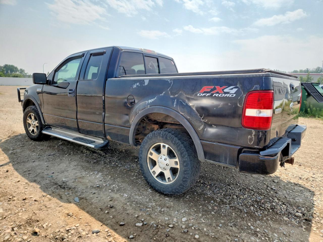 2004 Ford F150 Black vin: 1FTPX145X4KD95448