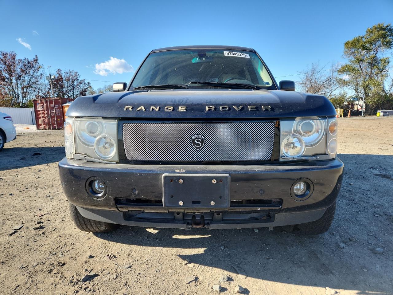 2005 Land Rover Range Rover Hse Синий vin: SALME114X5A190846