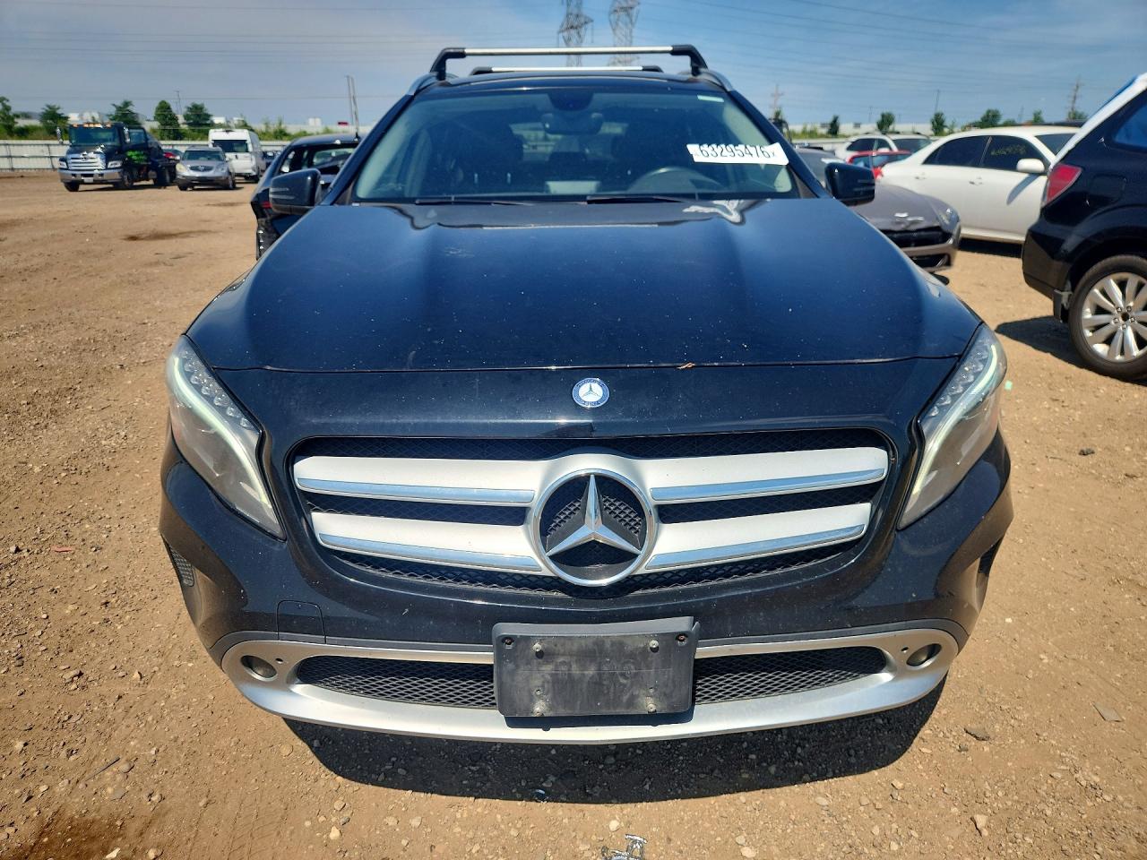 2015 Mercedes-benz Gla 250 4matic Черный vin: WDCTG4GB1FJ082180
