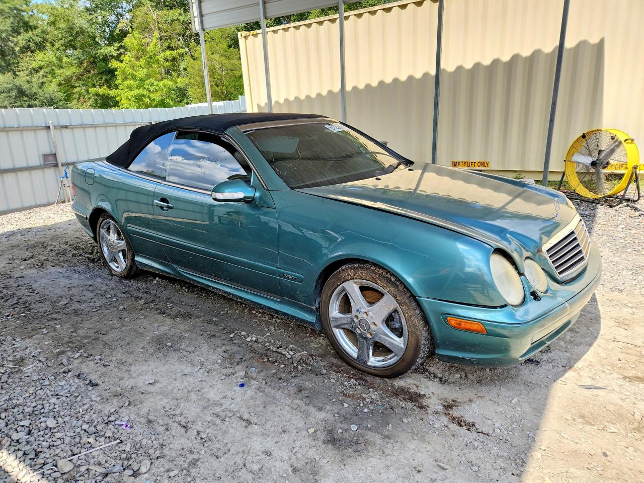 2002 Mercedes-benz Clk 320 Green vin: WDBLK65G22T116266