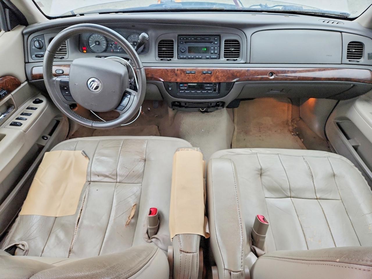 2009 Mercury Grand Marquis Ls Silver vin: 2MEHM75V09X608070
