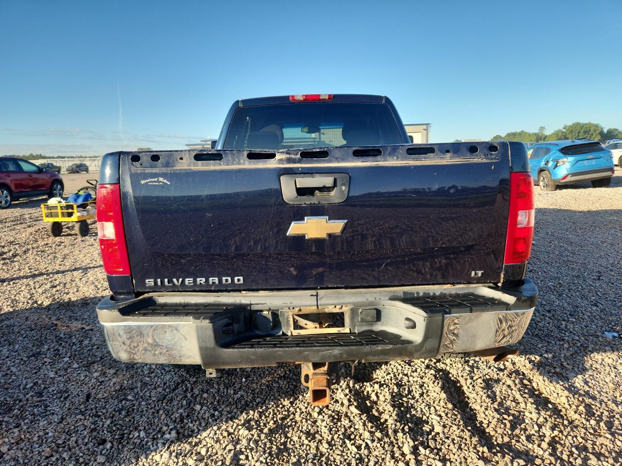 2007 Chevrolet Silverado K2500 Heavy Duty Синий vin: 1GCHK29K87E590006