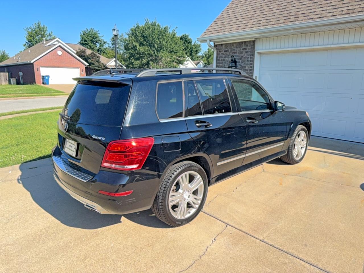2014 Mercedes-benz Glk 350 4matic Black vin: WDCGG8JBXEG239931