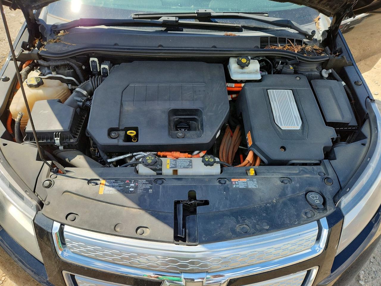 2013 Chevrolet Volt Black vin: 1G1RD6E40DU112007