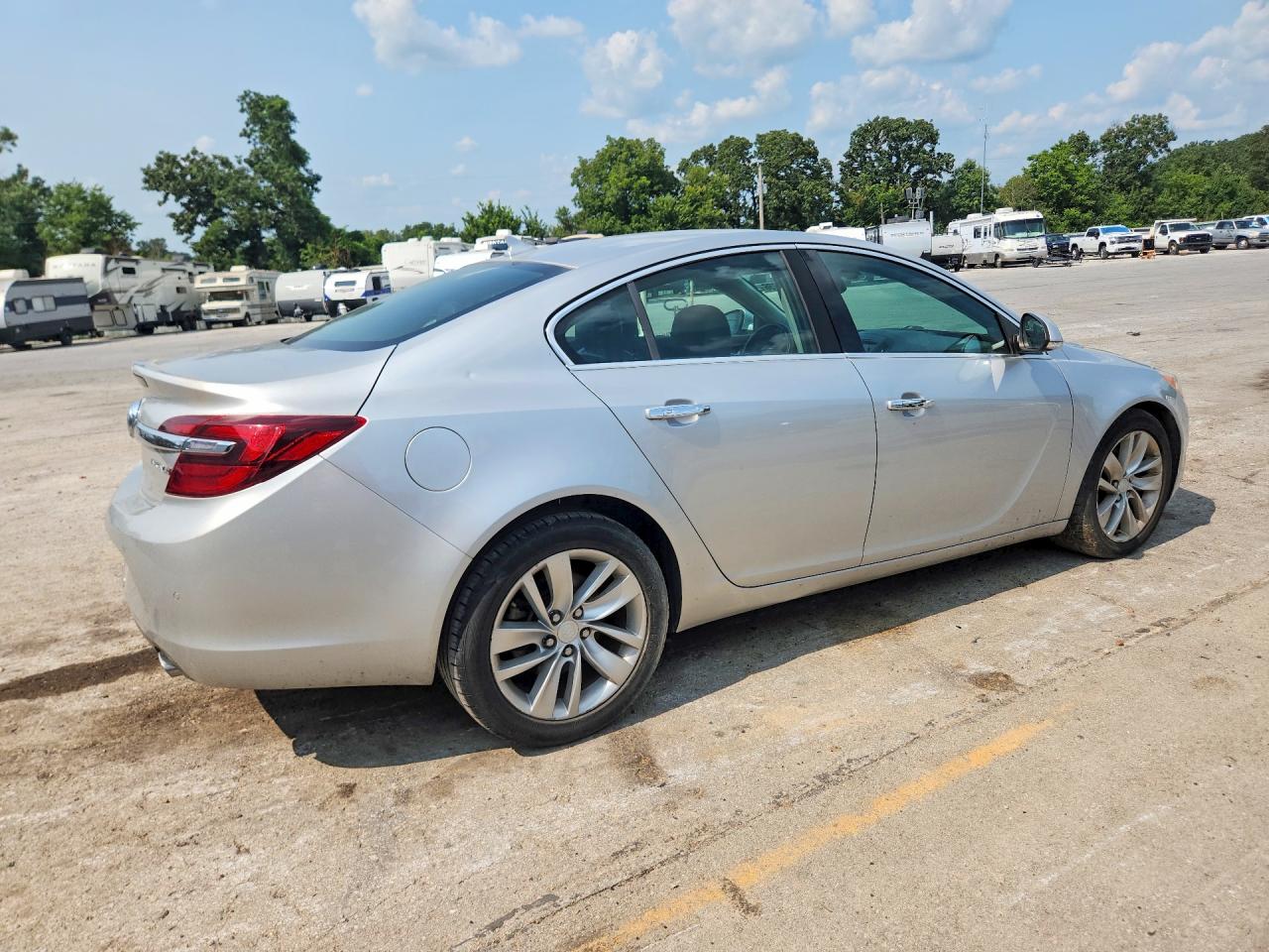 2014 Buick Regal Premium Silver vin: 2G4GN5EX7E9176488