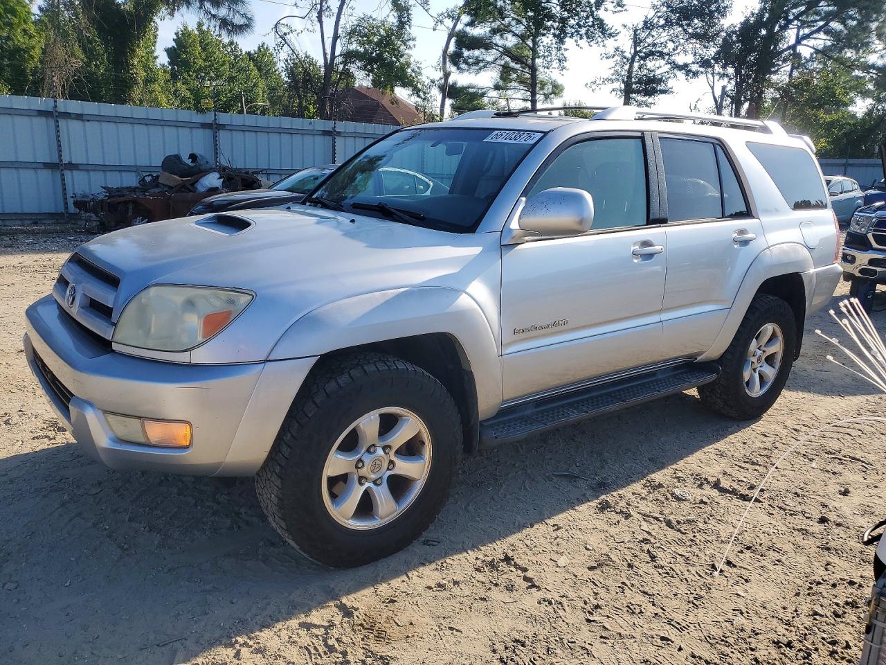 2004 Toyota 4runner Sport Edition Silver vin: JTEBU14R548027256