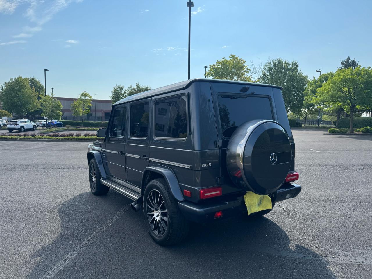 2013 Mercedes-benz G 63 Amg Серый vin: WDCYC7DF7DX203931