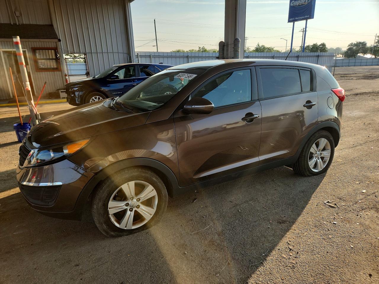 2012 Kia Sportage Lx Brown vin: KNDPB3A25C7341772