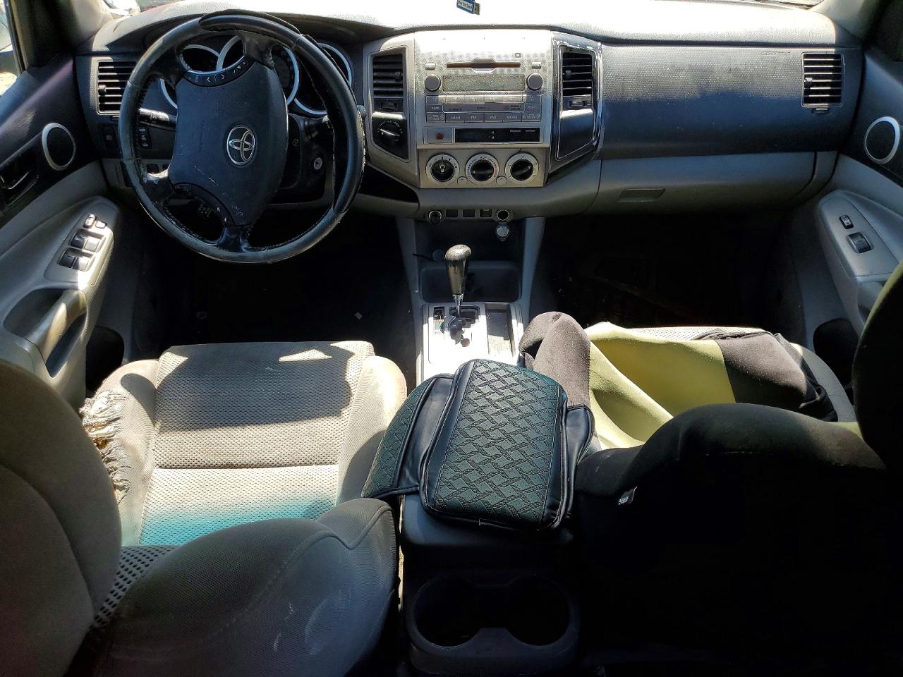 2009 Toyota Tacoma Double Cab Long Bed Green vin: 3TMMU52N99M008975