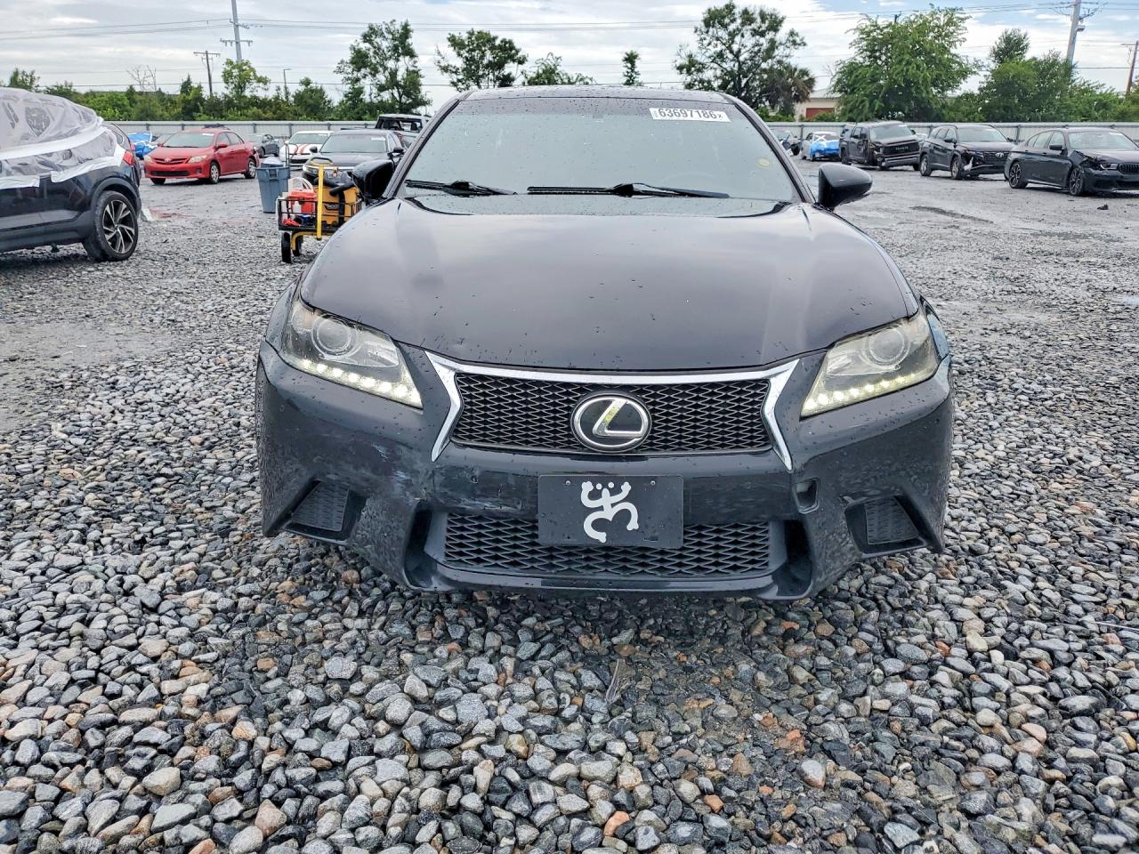 2015 Lexus Gs 350 Black vin: JTHCE1BL1FA006533