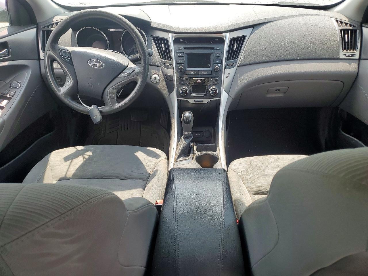 2014 Hyundai Sonata Hybrid Silver vin: KMHEC4A49EA114288